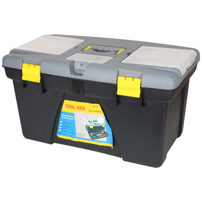 MJ08 PLASTIC TOOL BOX 26.5"