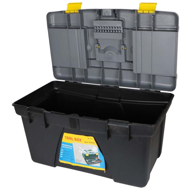 MJ08 PLASTIC TOOL BOX 26.5"