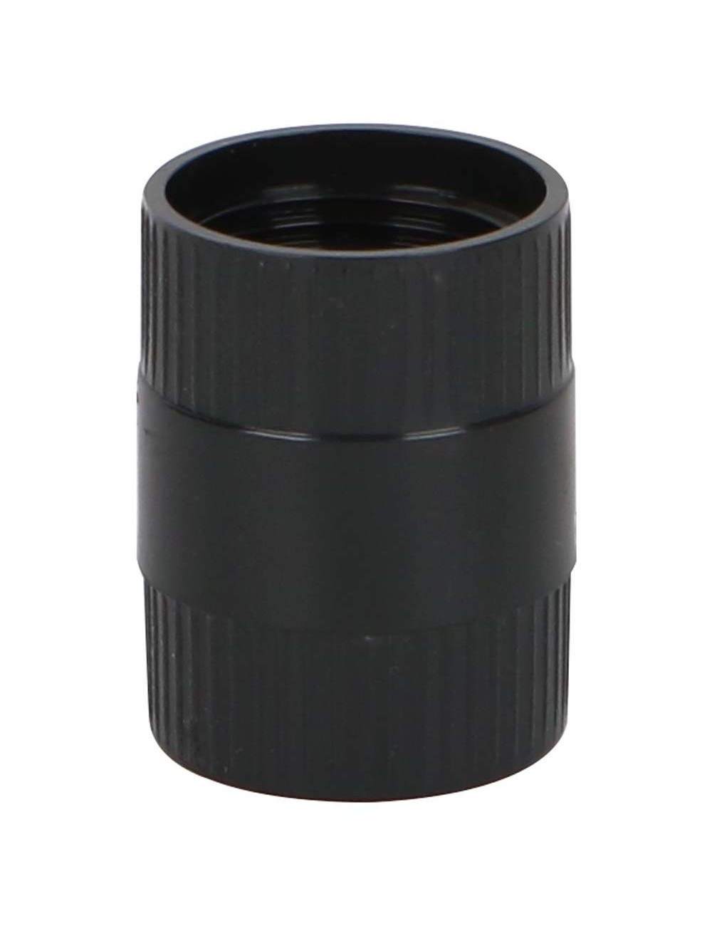 ملبوش دبل بلاستيك اسود 3/4" كويتي