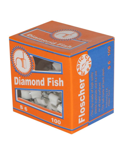 كلبس واير ابيض بلاستيك 6ملي SYR