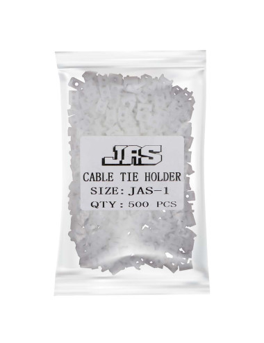 JAS-1 CABLE TIE HOLDER WHITE