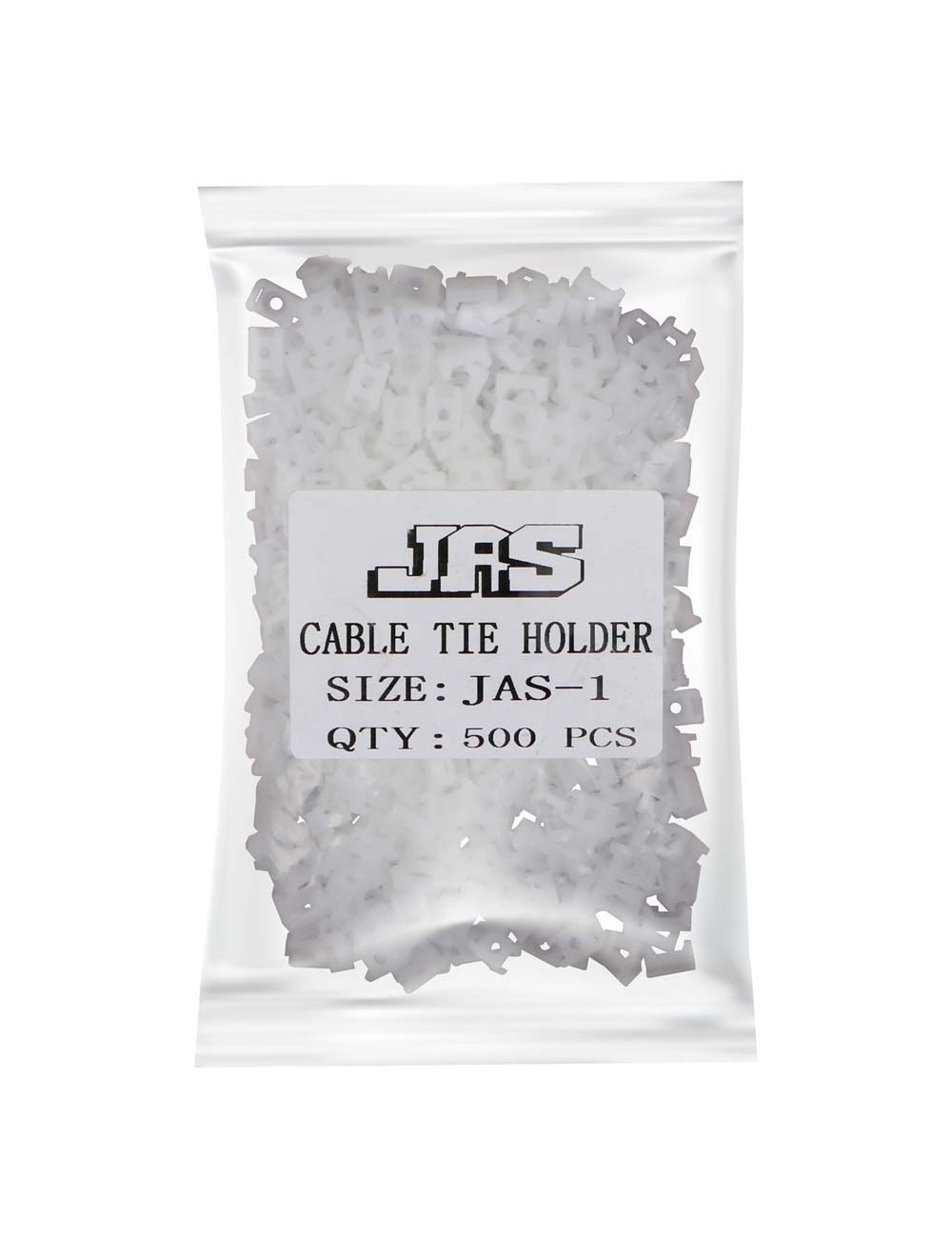JAS-1 CABLE TIE HOLDER WHITE