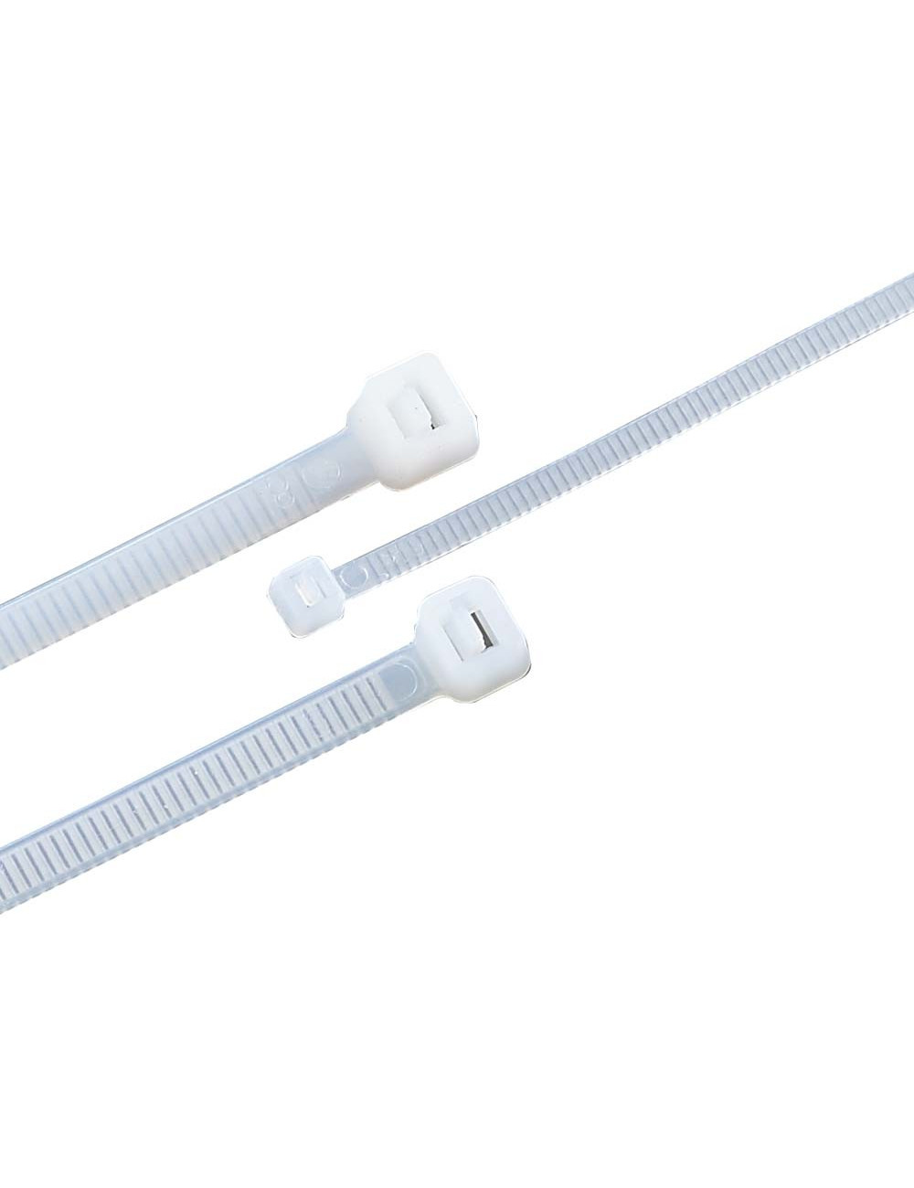 JAS NYLON CABLE TIE WHITE 8.8 X 400 MM 100PCS