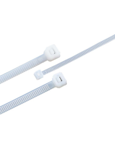 JAS NYLON CABLE TIE WHITE 7.8 X 500 MM 100PCS
