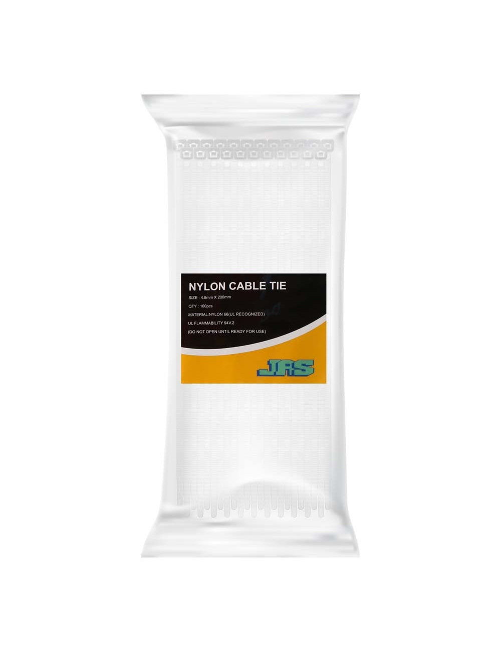 CHN كيبل تايد ابيض 4.8 ×200 JAS