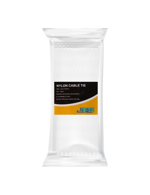 CHN كيبل تايد ابيض 4.8 ×200 JAS