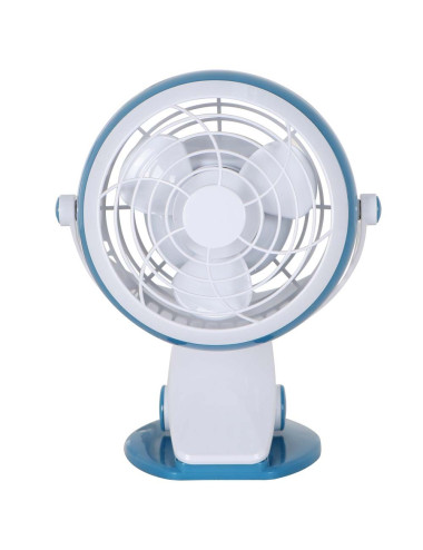 APG-FU407 USB/AA BATTERY ROUND WITH CLIP FAN