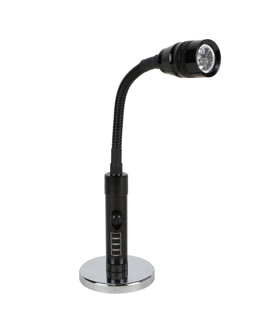 QJ-PU-65 FLEXIBLE WORKING LIGHT W/ MAGNETIC BASE 3 LED