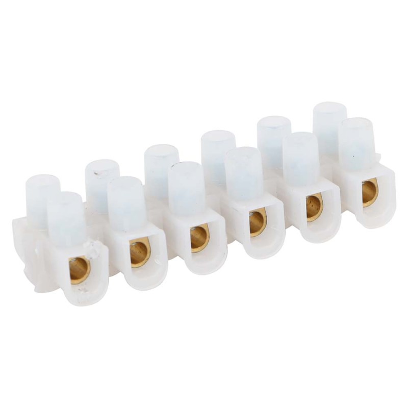 FLEXIBLE TERMINAL STRIPS 12-POLES 15 AMP