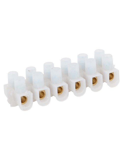 FLEXIBLE TERMINAL STRIPS 12-POLES 15 AMP