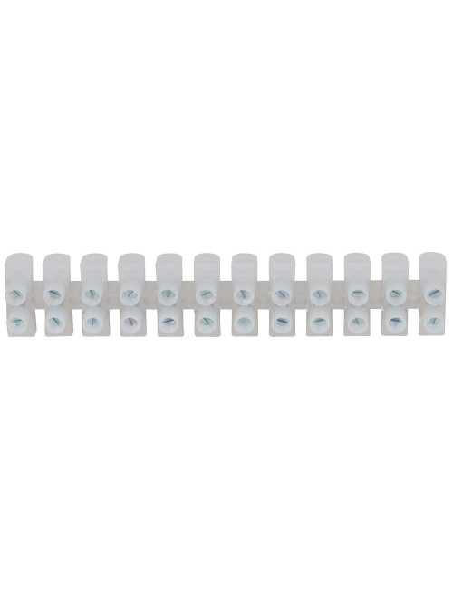FLEXIBLE TERMINAL STRIPS 12-POLES 10 AMP