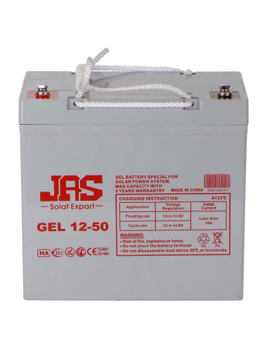 GEL SOLAR BATTERY 12V 50 AMP