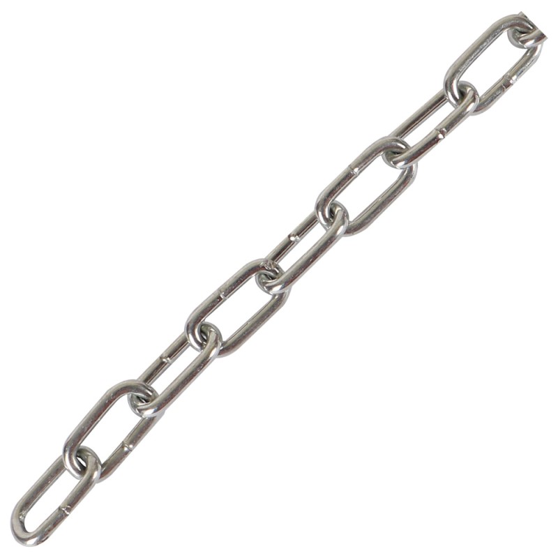 GALV. MID LINK CHAIN 4 MM x 20 KG