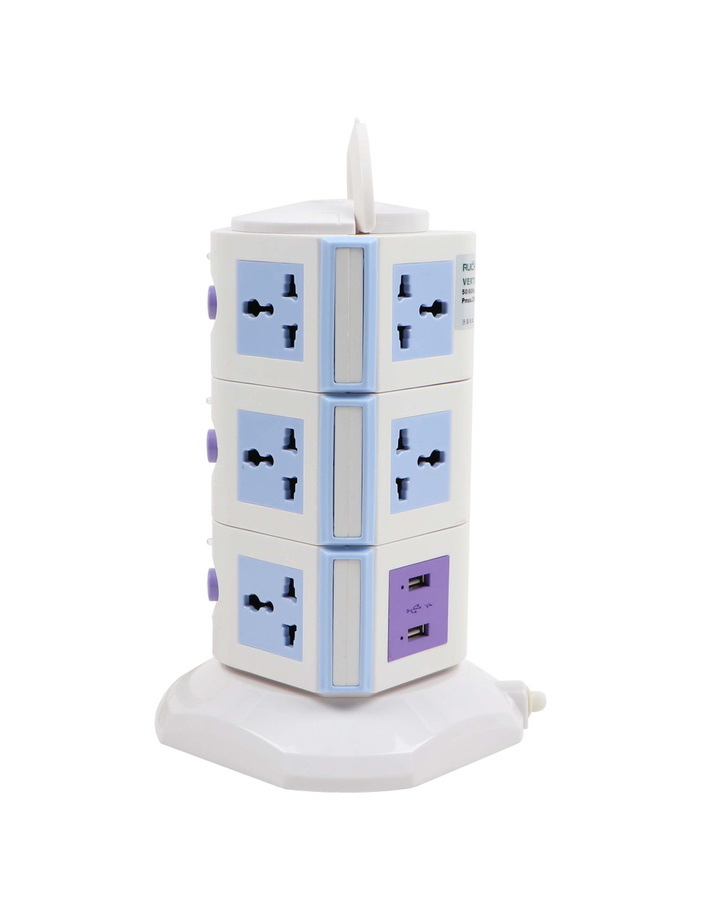 LD-002-12PU -5متر USB+موزع مع واير CHN