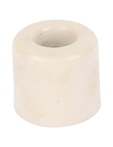 DOOR STOPPER NO. 5 WHITE 1.5"