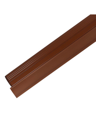 WEATHER STRIP DOOR RUBBER BROWN 1 MTR