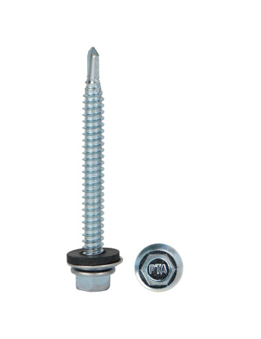 PATTA HEX WASHER HEAD SELF DRILLING SCREW 1-1/2" x 14