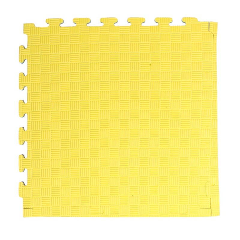 EVA FOAM MAT BLUE / YELLOW 500 X 500 X 20 MM