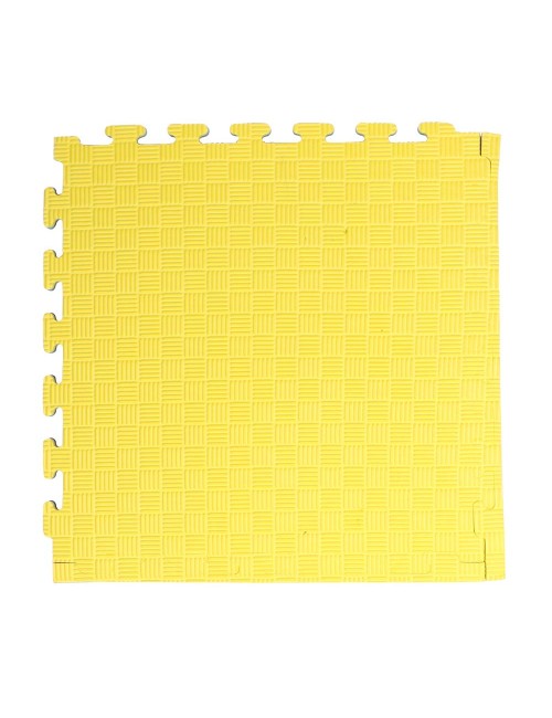 EVA FOAM MAT BLUE / YELLOW 500 X 500 X 20 MM