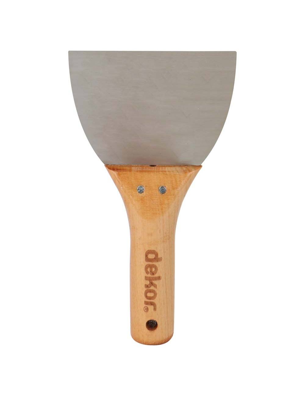 006 STEEL SCRAPER WOODEN HANDLE 12 CM