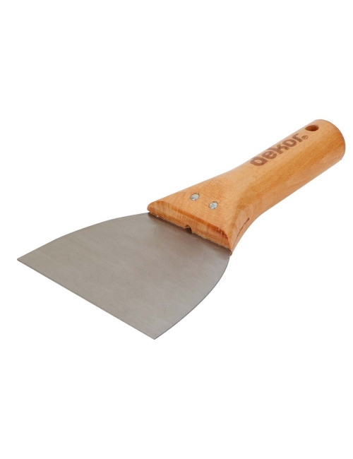 006 STEEL SCRAPER WOODEN HANDLE 12 CM
