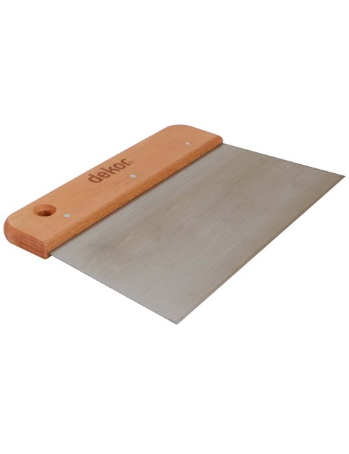 042 WIDE SCRAPER WOODEN HANDLE 22 CM