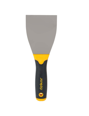 023 STEEL SCRAPER RUBBER HANDLE 3"