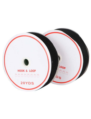 VELCRO TAPE WHITE/BLACK 2" x 20 YDS