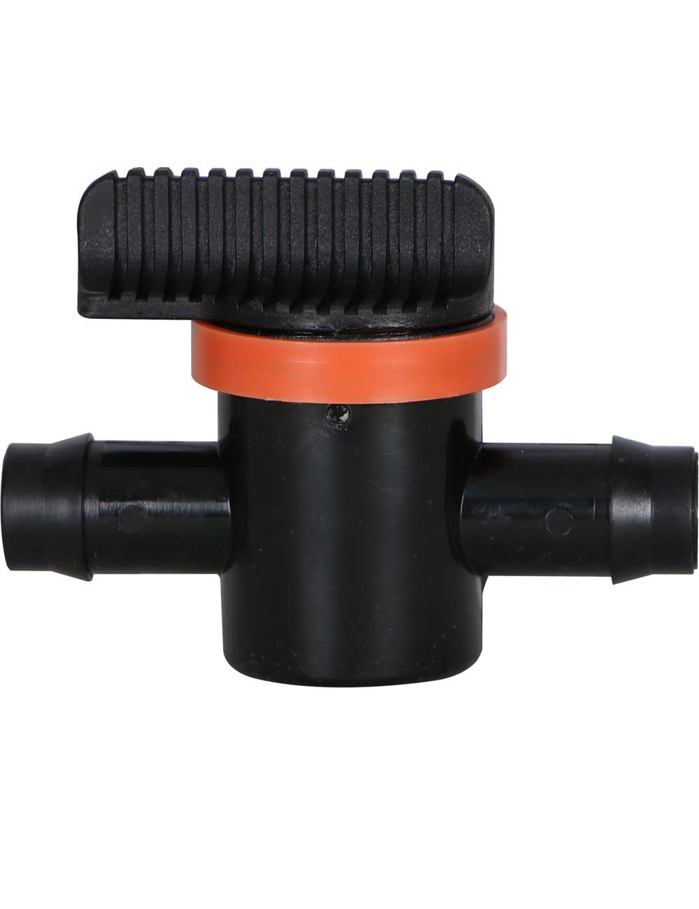 WATER SUPPLY WALL BLACK 19 MM