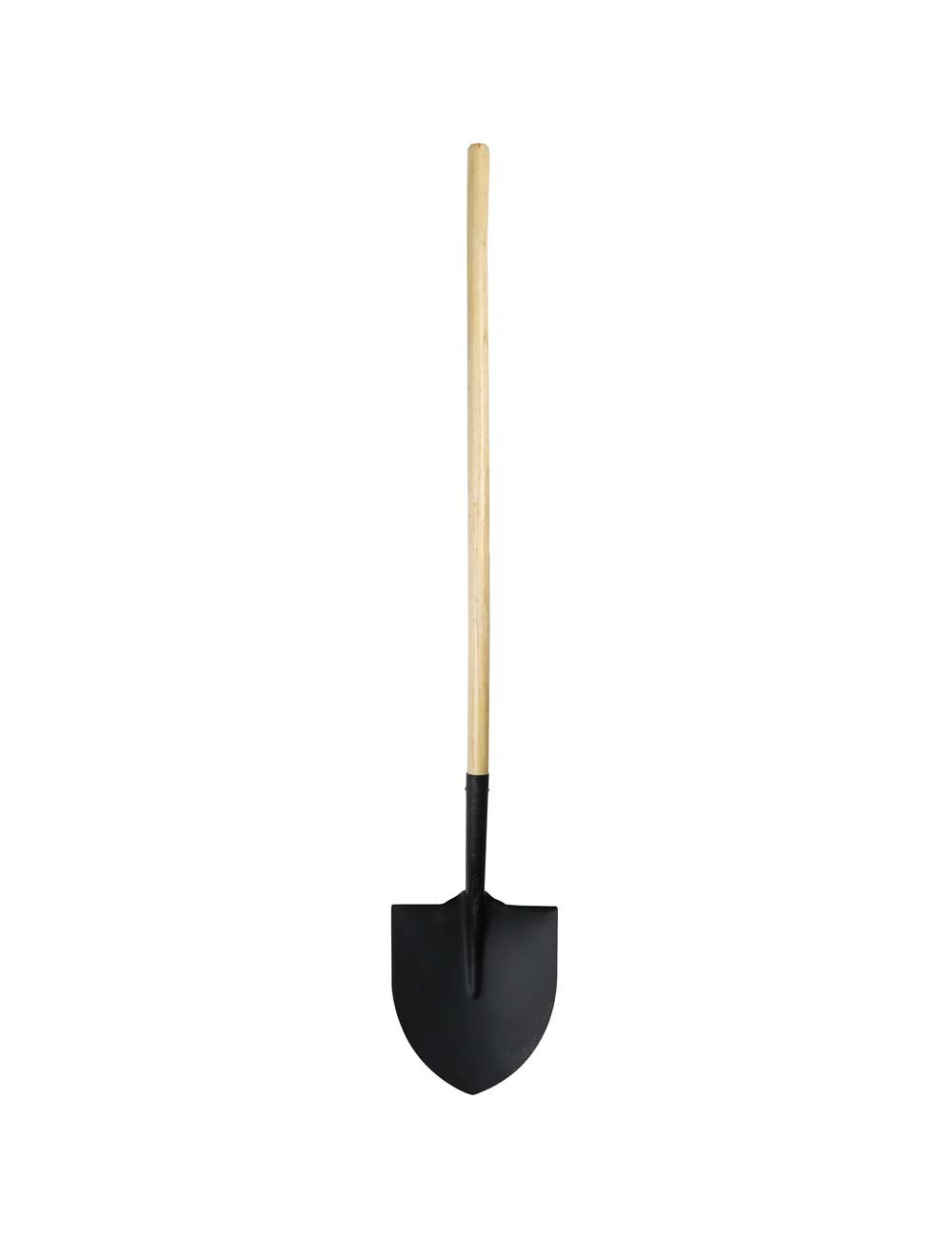 ROUND SHOVEL WITH WOODEN HANDLE H.D.
