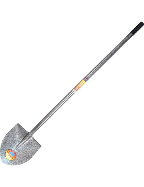 CSJ3-18ML-A ROUND SHOVEL W/ METAL HANDLE ONE END GRIP