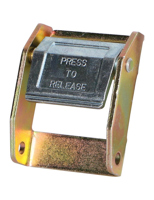 RL-18-0306 CAM BUCKLE GOLDEN/SILVER 2" x 1 TON