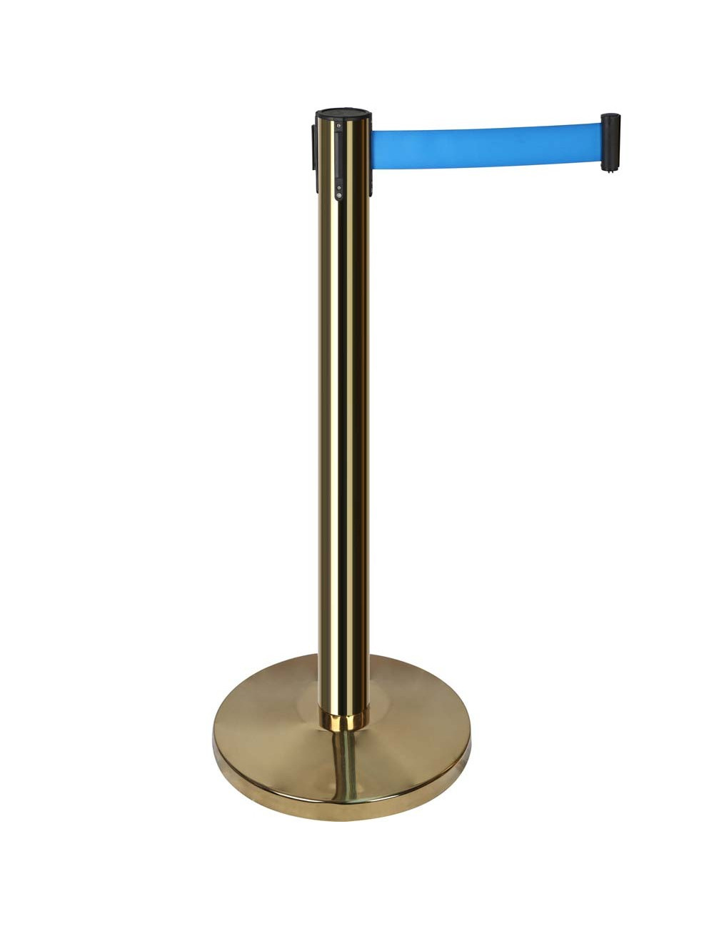 GOLDEN POST WITH BLUE BELT