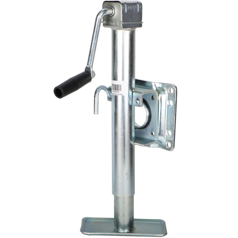 J3 TRAILER JACK WITH BASE WITHOUT WHEEL 1000 LBS 6" -