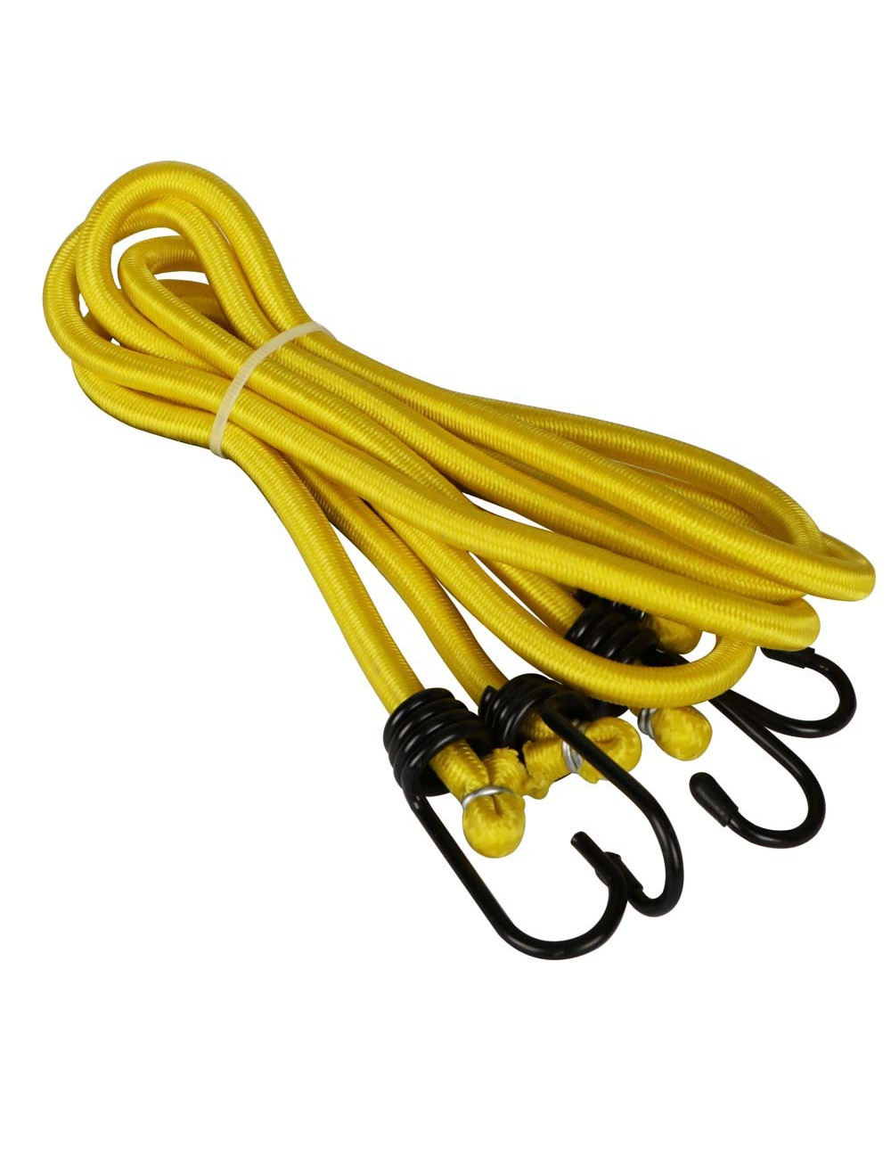ELASTIC ROPE WITH HOOK 8 MM x 120 CM x 2 PCS/SET