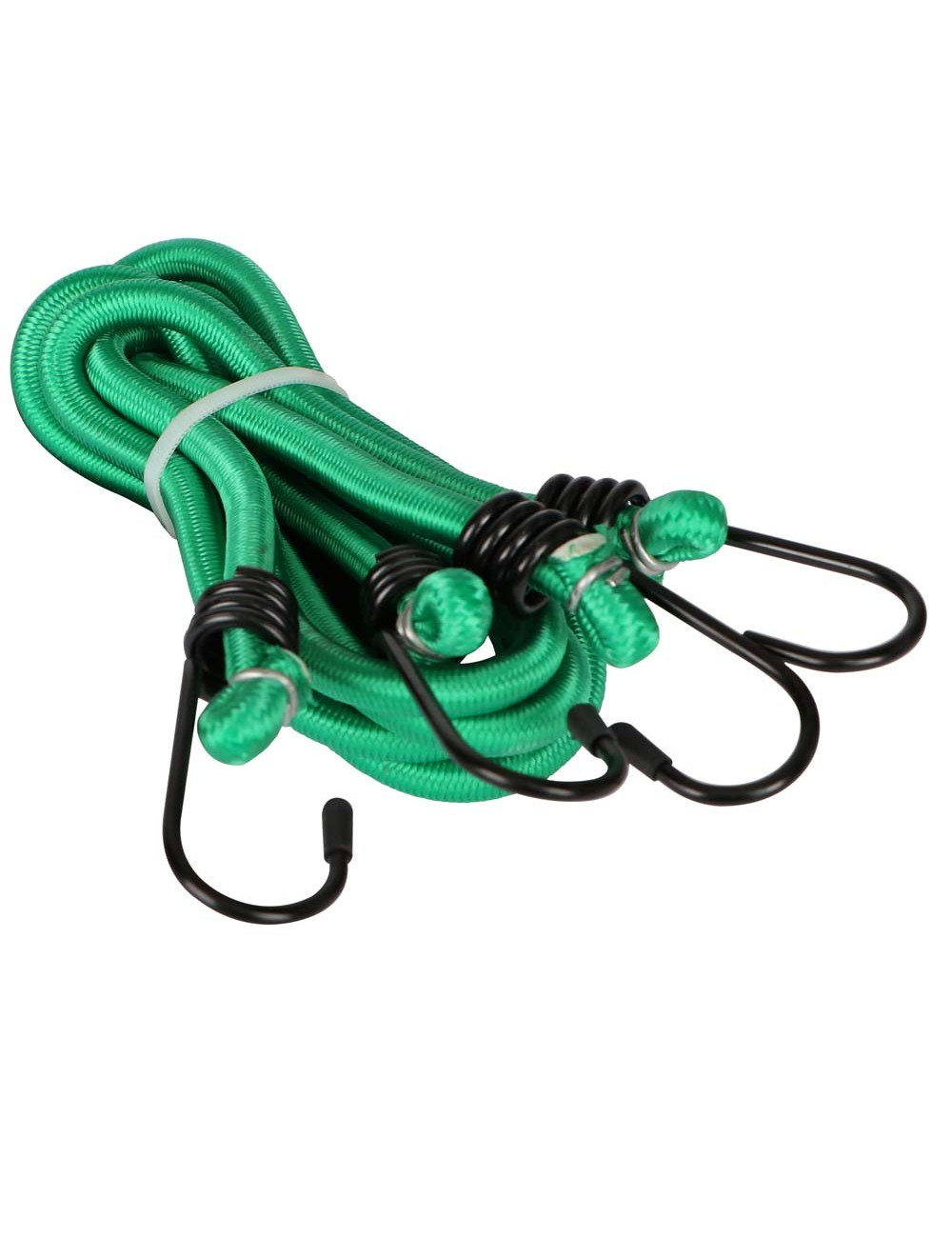 ELASTIC ROPE WITH HOOK 8 MM x 90 CM x 2 PCS/SET