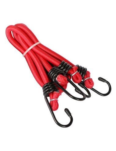 ELASTIC ROPE WITH HOOK 8 MM x 50 CM x 2 PCS/SET