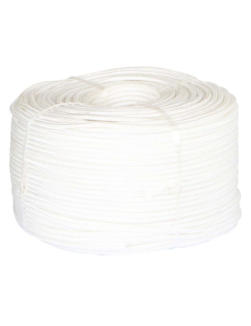 SILK ROPE BRAIDED 16 STRAND 5 MM x 200 YDS