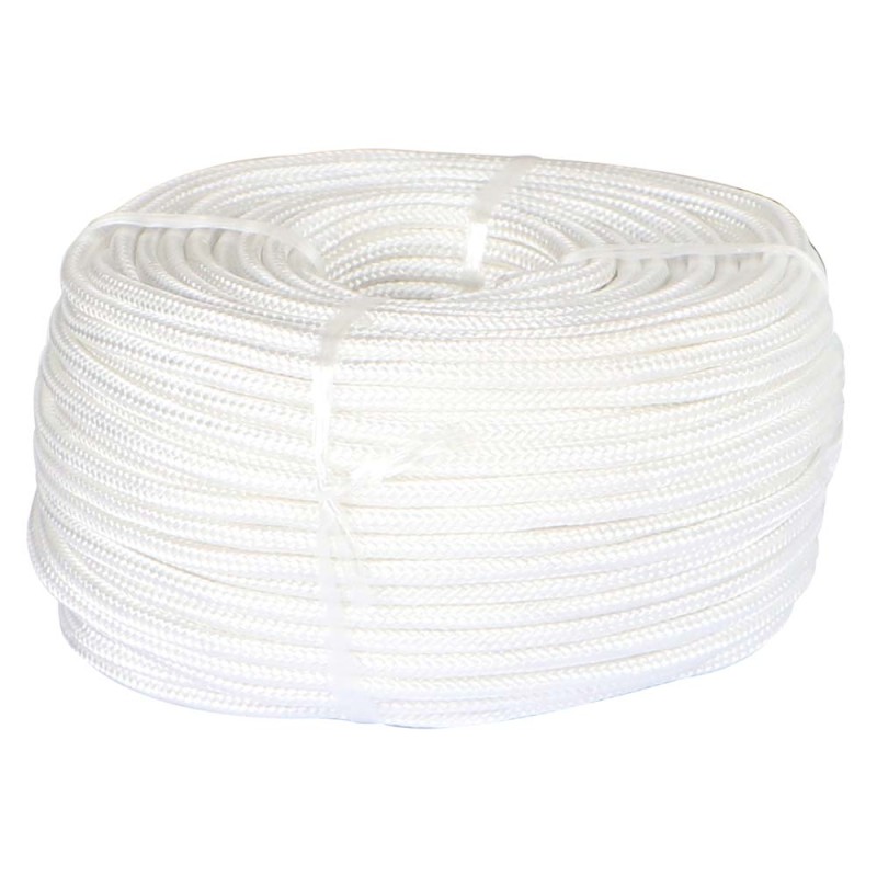 SILK ROPE BRAIDED 16 STRAND 5 MM x 50 YDS