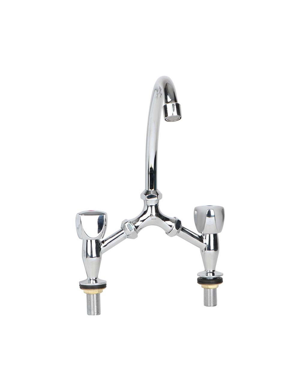 01-03-GFL BRIDGE TYPE SINK MIXER FAUCET DOUBLE HANDLE