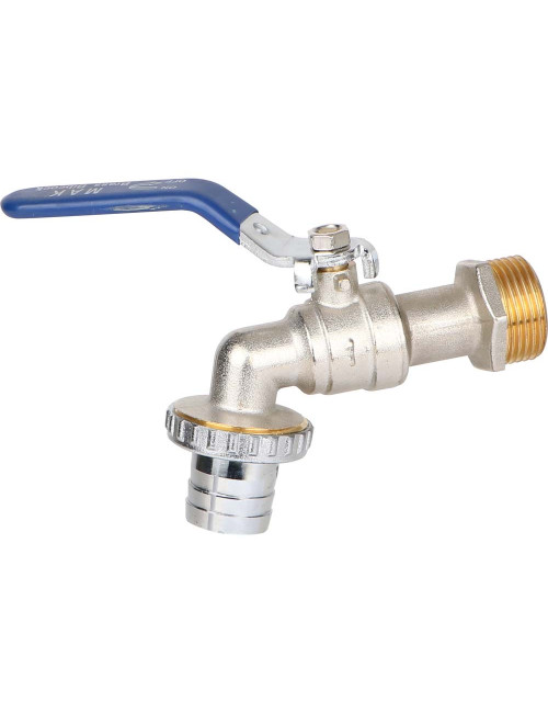 LEVER HANDLE HOSE BIBCOCK BRASS 1"