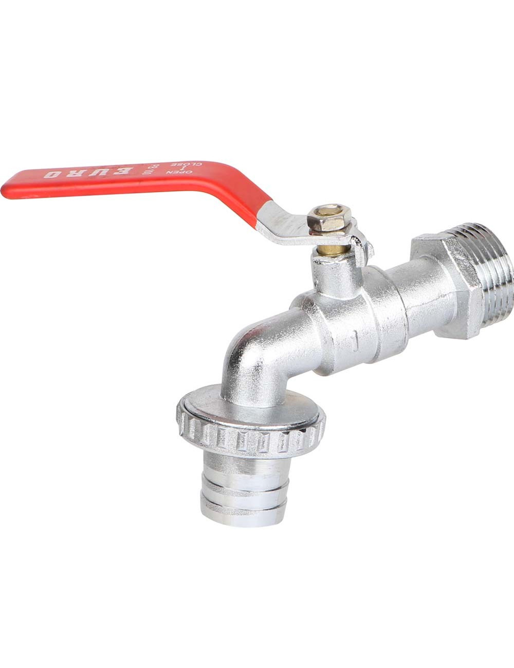 LEVER HANDLE HOSE BIBCOCK ZINC 1"