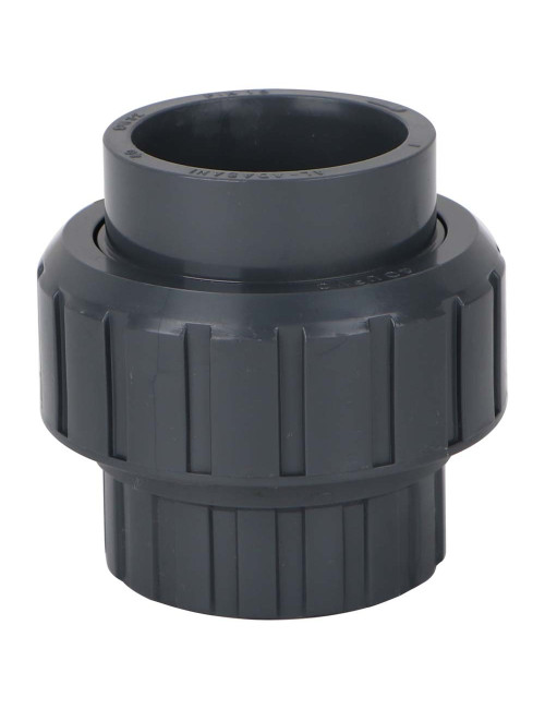 PVC METRIC PRESSURE PIPE PLAIN UNION 1 1/4"