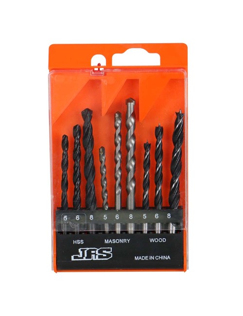 5MM-8MM طقم ريشة مشكل 9 قطعة CHN