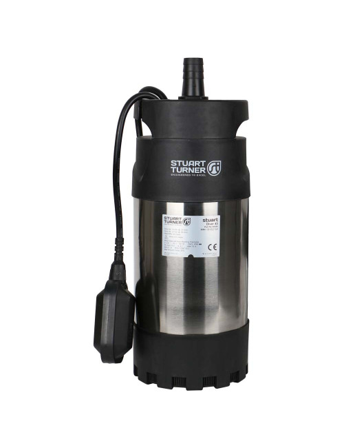 DIVER 45 SUBMERSIBLE PUMP W/ FLOAT SWITCH 1.3 HP - ENG