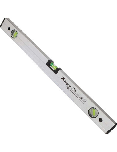 045E060 ALUMINIUM PRO LEVEL WITH 3 VIALS 60 CM