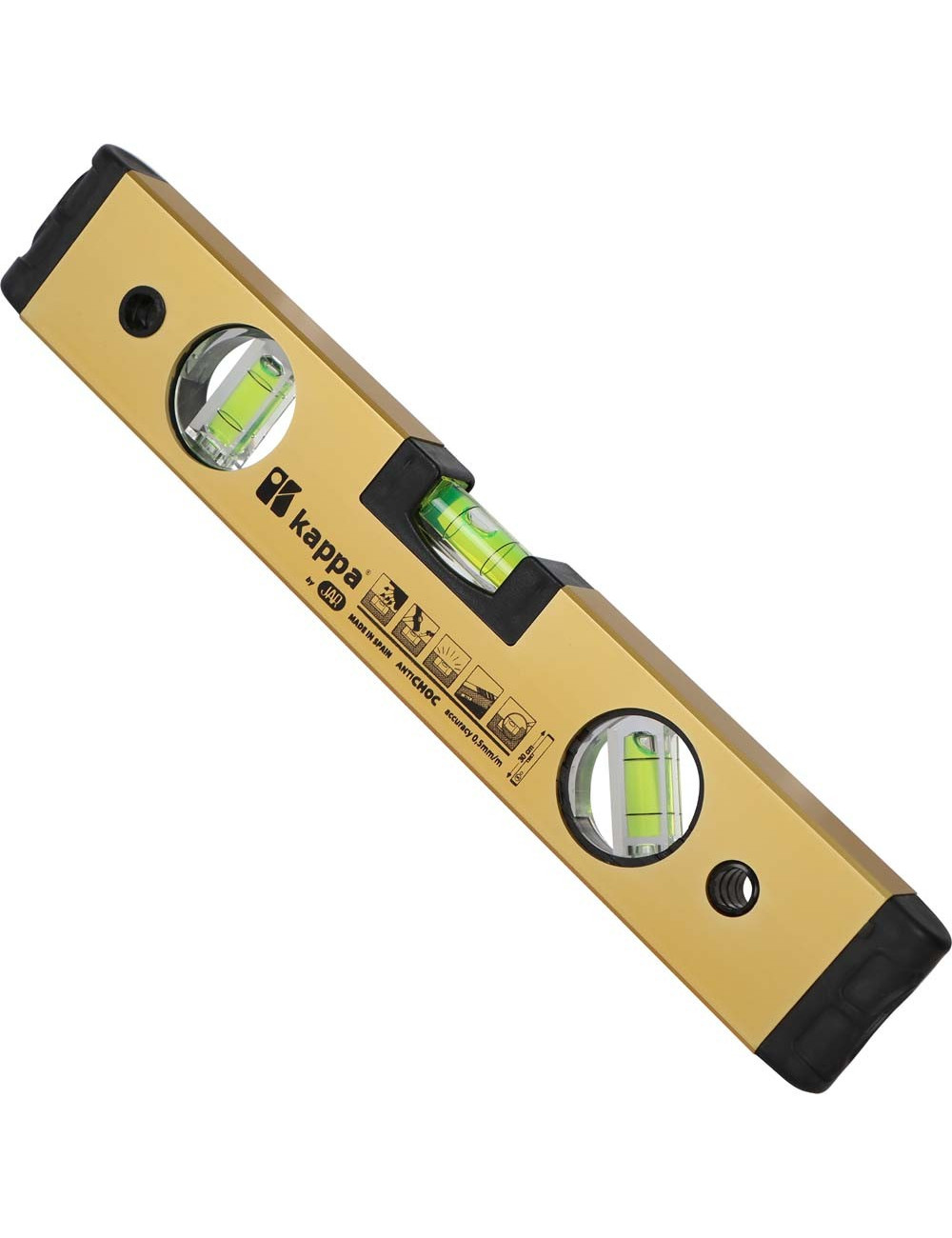 045NA30 TECHNICAL LEVEL 3 VIALS GOLDEN 30 CM H.D.