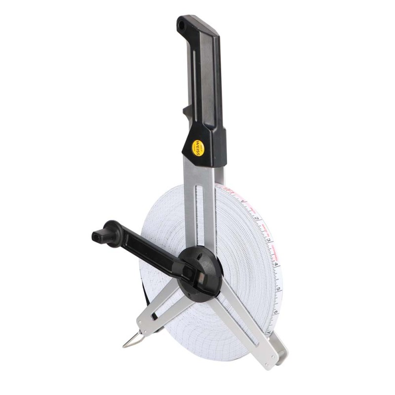 WEISS FIBER GLASS MEASURING TAPE ALU-FRAME 50 MTR