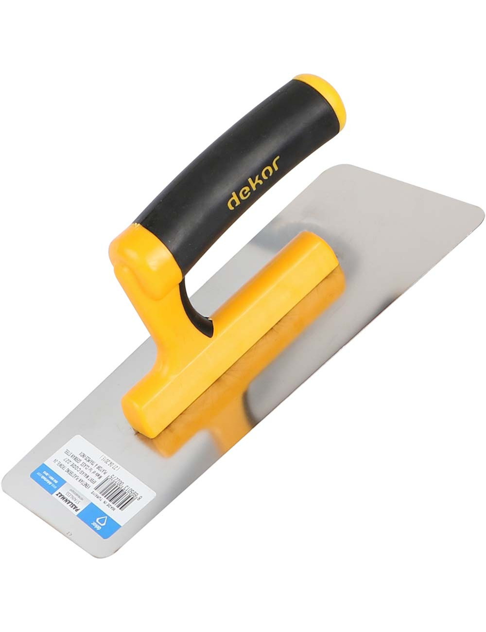 226 PLASTER TROWEL STAINLESS STEEL PLASTIC HANDLE 24 CM