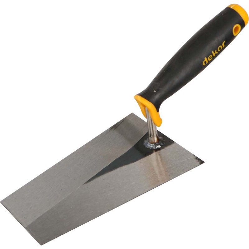 382 BRICK TROWEL RUBBER HANDLE 180 MM